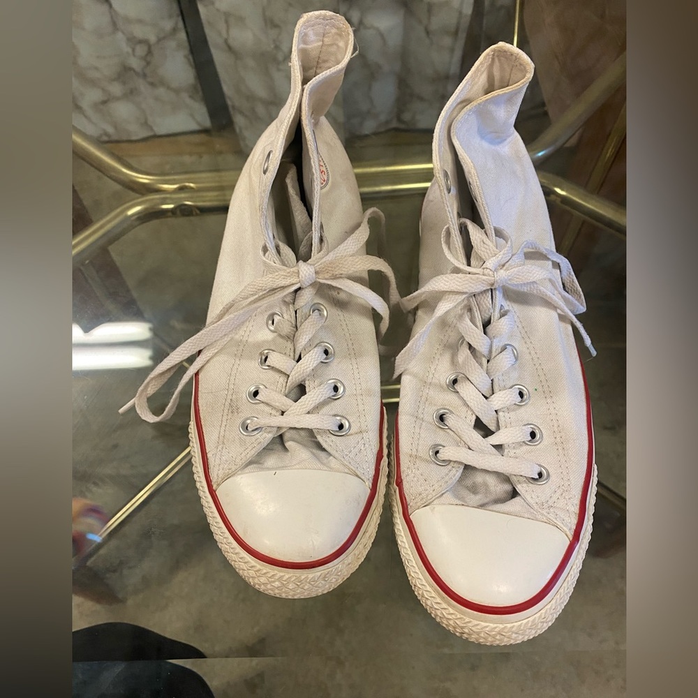 Converse, low top- high top size 11